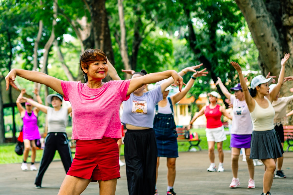 Healthy lifestyle for people over 45